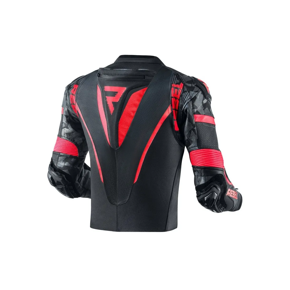 Rebelhorn Veste Rebel noir rouge fluo